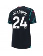 Ženski Nogometna dresi replika Manchester City Josko Gvardiol #24 Tretji 2023-24 Kratek rokav